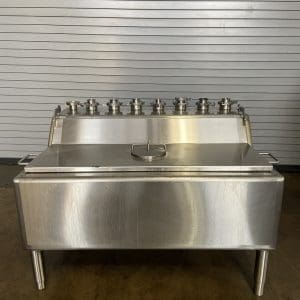 100 Gallon Stainless Square Balance Tank