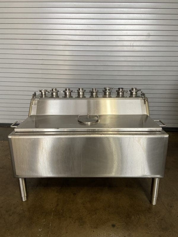 100 Gallon Stainless Square Balance Tank