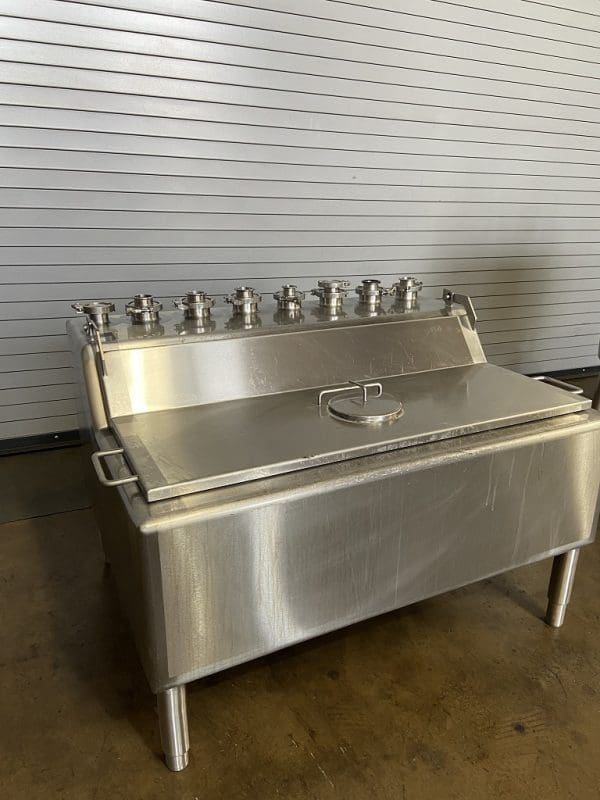 100 Gallon Stainless Square Balance Tank