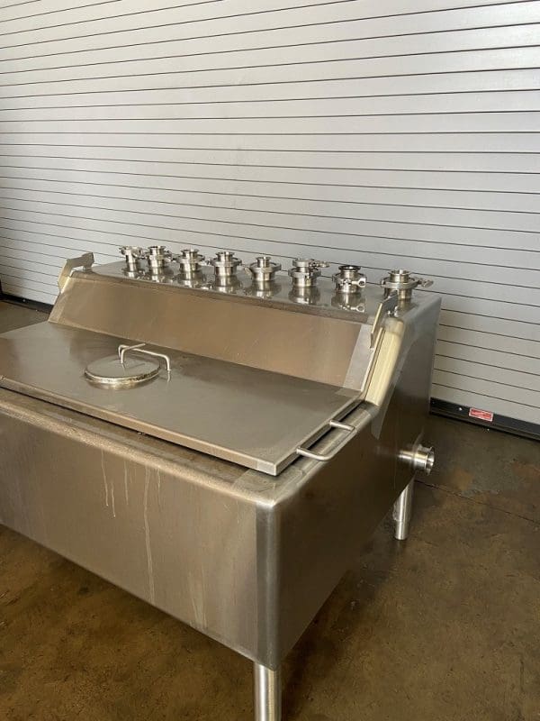 100 Gallon Stainless Square Balance Tank