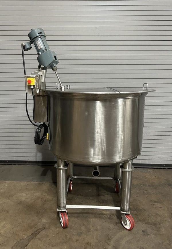 170 Gallon Stainless Mix Tank with XP Lightning Mixer, Serial #7116