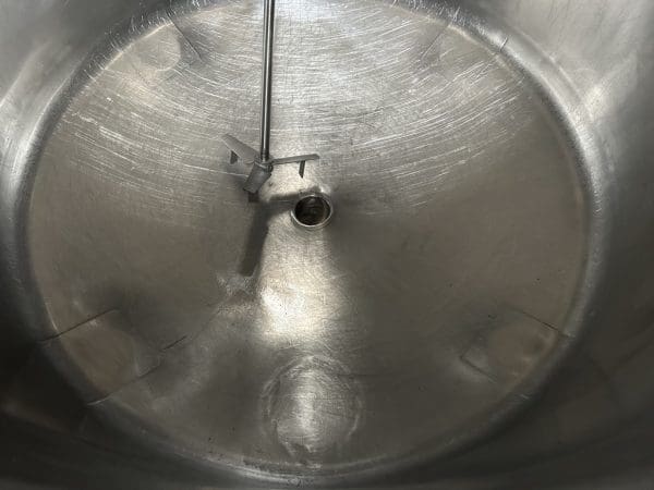 170 Gallon Stainless Mix Tank with XP Lightning Mixer, Serial #7116