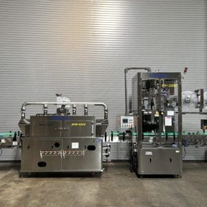 2016 Saehan Shrink Sleeve Labeler with Steam Tunnel, Serial #SH-0007