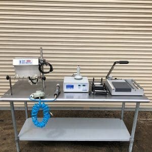 Accutek Mini Pinch Semi-Auto Bottle Filling Line