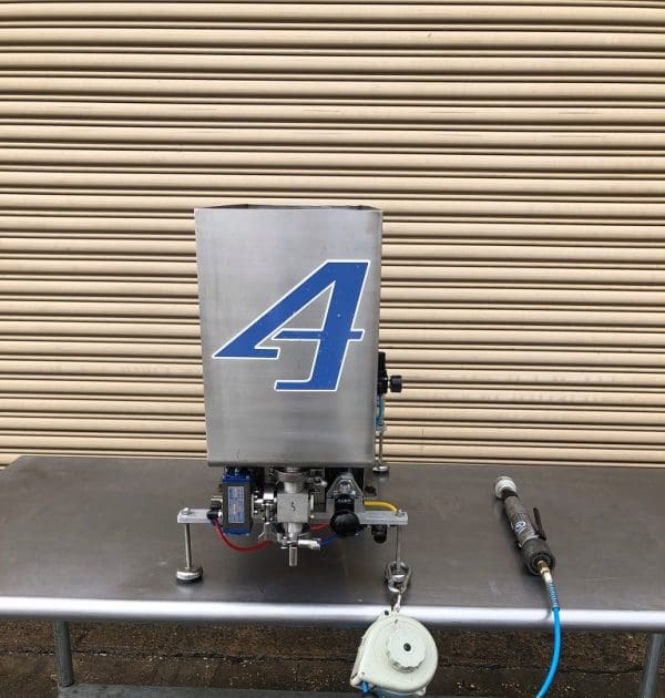 Accutek Single Head Semi-Auto Piston Filling Machine with Capper, #1