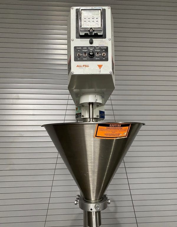 All-Fill B150 Auger Filler, Serial #22576