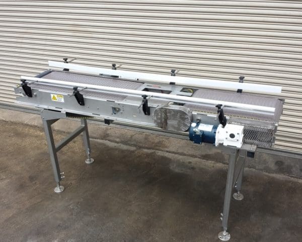 ALLIANCE 18” X 8’ LONG STAINLESS METERING CONVEYOR