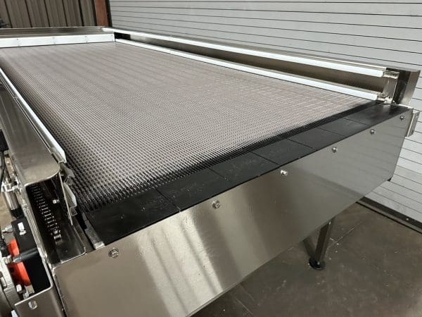 Bevco 4’ x 11’ Long Stainless Bi-Directional Reflow Accumulation Table