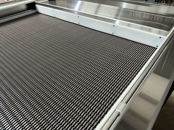 Bevco 4’ x 11’ Long Stainless Bi-Directional Reflow Accumulation Table