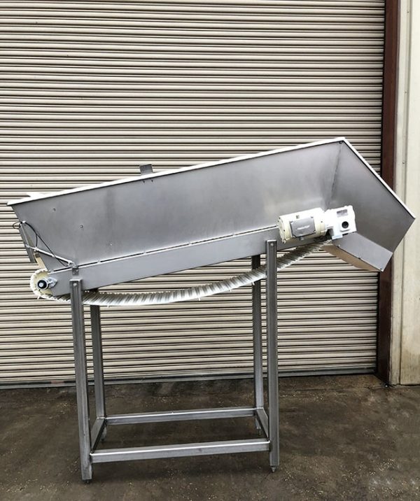 Conveyor 18in x 70in Incline Cleated Belt #1