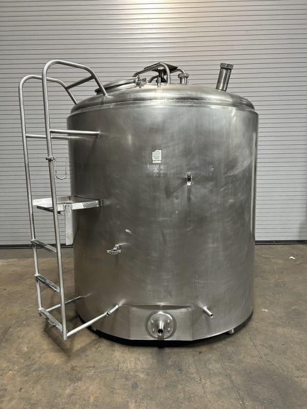 CREPACO 1,000 GALLON STAINLESS JACKETED PROCESS TANK