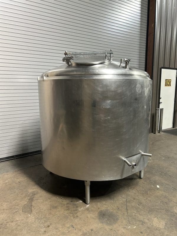 Crepaco 500 Gallon Stainless Jacketed Process Tank, Serial #50062939