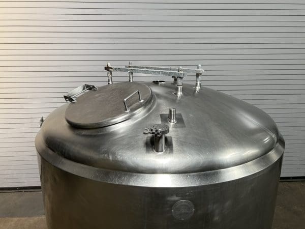 Crepaco 500 Gallon Stainless Jacketed Process Tank, Serial #50062939