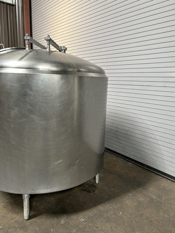 Crepaco 500 Gallon Stainless Jacketed Process Tank, Serial #50062939