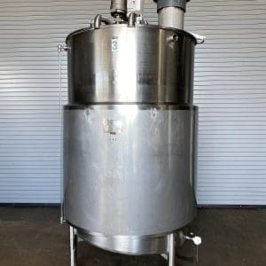 DCI 700 GALLON STAINLESS JACKETED PROCESS MIX TANK