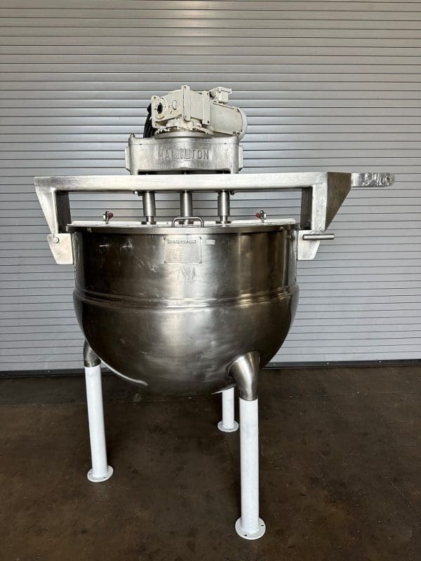 Hamilton 200 Gallon Triple Agitation Jacketed Kettle, Serial #A8223