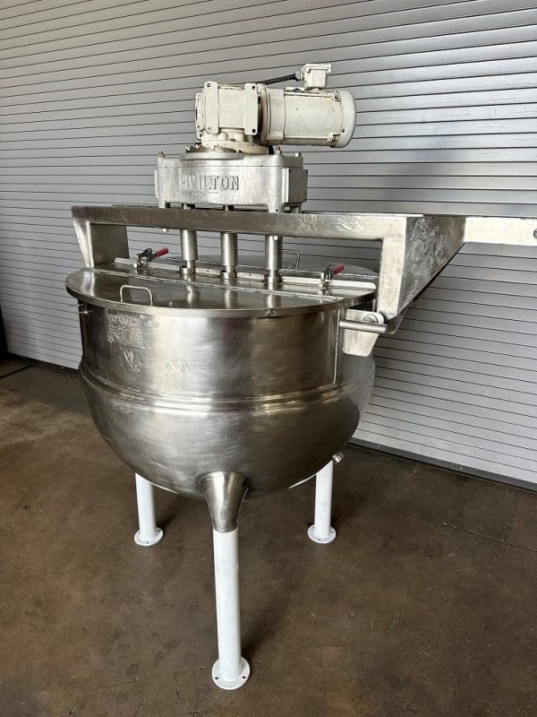 Hamilton 200 Gallon Triple Agitation Jacketed Kettle, Serial #A8223