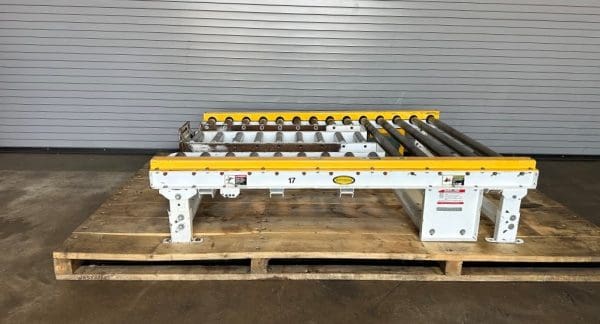 Hytrol 56in x 7' Chain Driven BULK Pallet Roller Conveyor Serial #443368