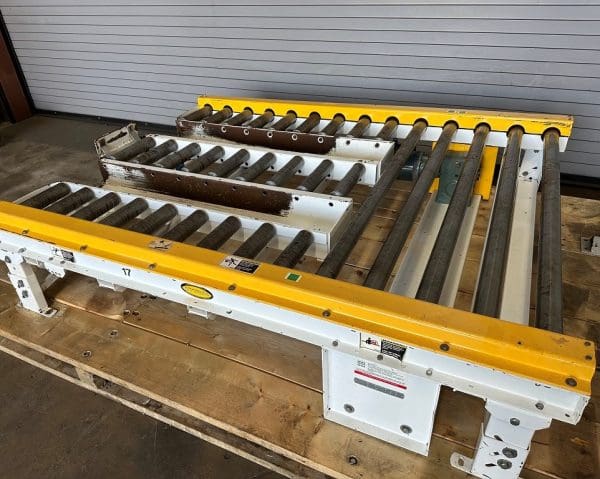 Hytrol 56in x 7' Chain Driven BULK Pallet Roller Conveyor Serial #443368