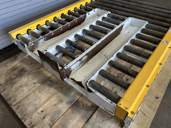 Hytrol 56in x 7' Chain Driven BULK Pallet Roller Conveyor Serial #443368