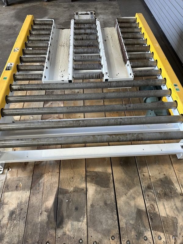 Hytrol 56in x 7' Chain Driven BULK Pallet Roller Conveyor Serial #443368