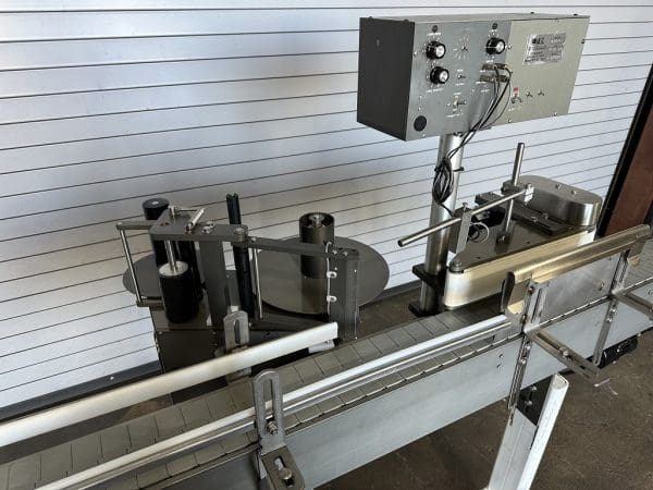 MGL Wrap Around Bottle Labeler, Serial #L-122624