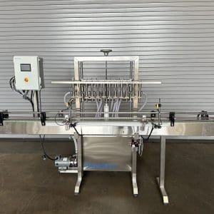 Pacmac 12 Valve Inline Bottle Filler, Serial #3830