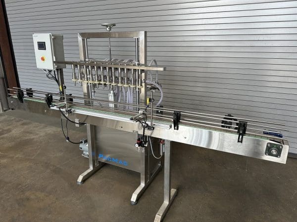 Pacmac 12 Valve Inline Bottle Filler, Serial #3830 (2)