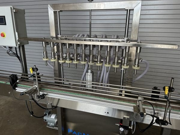 Pacmac 12 Valve Inline Bottle Filler, Serial #3830 (3)