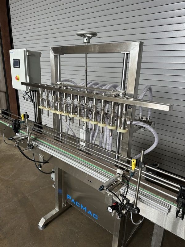 Pacmac 12 Valve Inline Bottle Filler, Serial #3830 (5)