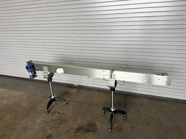 SK Pack 3.25in x 8' Stainless Bottle Conveyor, Serial #SK2015-208