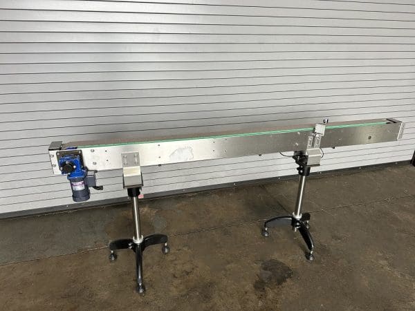 SK Pack 3.25in x 8' Stainless Bottle Conveyor, Serial #SK2015-208