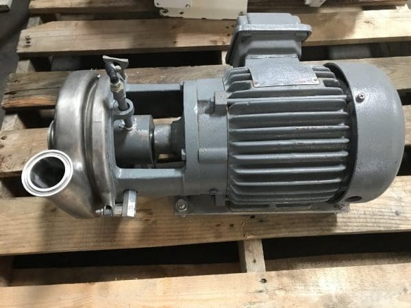 Tri-Clover Ladish 1 HP Stainless Centrifugal Pump, 1.5” x 2”, Serial #82-1526-8C