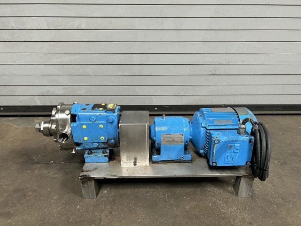 Waukesha 018 Sanitary Positive Displacement Pump, Serial #156127