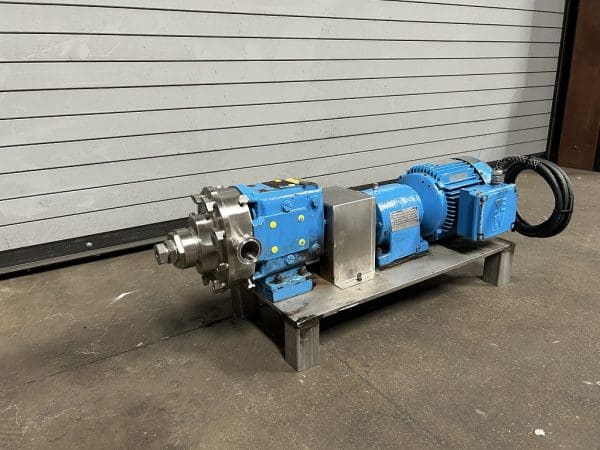 Waukesha 018 Sanitary Positive Displacement Pump, Serial #156127