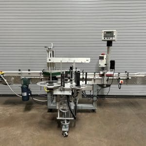 Quadrel Q60 Inline Wrap Labeler with Printer, Serial Q697-176