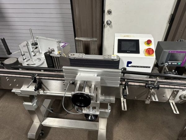 liquid bottle filler capper labeler, liquid bottle filling capping labeling line, used bottle filler, bottle capper, bottle labeler, complete bottle filling line