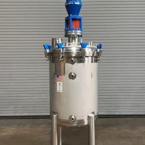 2018 Holloway Precision Stainless 100 Gallon Stainless Pressure Mixing Vessel Tank with Removable Top