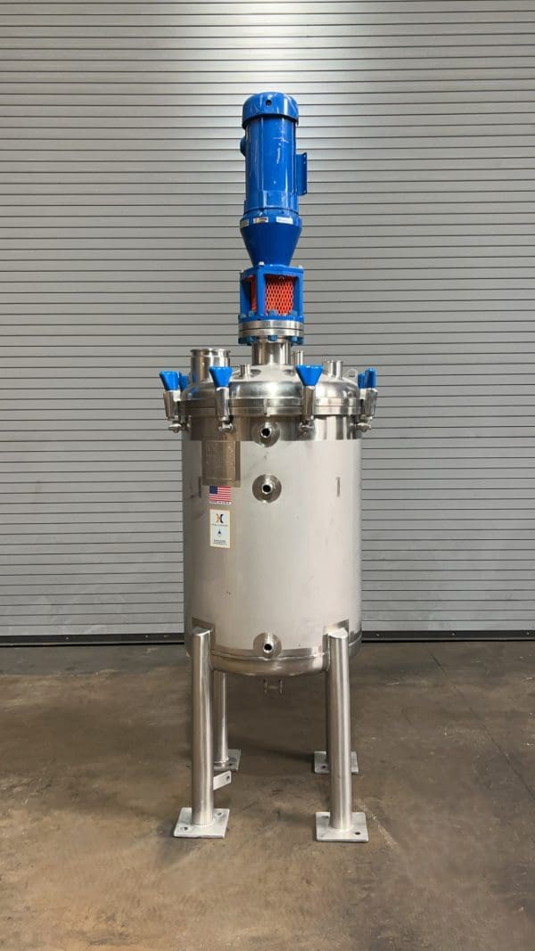 2018 Holloway Precision Stainless 100 Gallon Stainless Pressure Mixing Vessel Tank with Removable Top