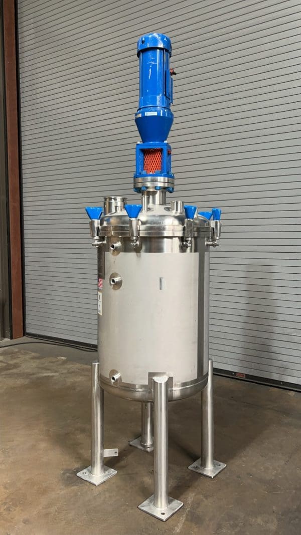 2018 Holloway Precision Stainless 100 Gallon Stainless Pressure Mixing Vessel Tank with Removable Top