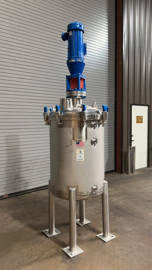 2018 Holloway Precision Stainless 100 Gallon Stainless Pressure Mixing Vessel Tank with Removable Top