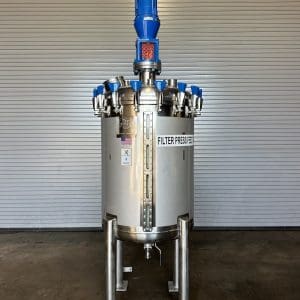 2018 Holloway Precision Stainless 200 Gallon Stainless Pressure Mixing Vessel Tank with Removable Top