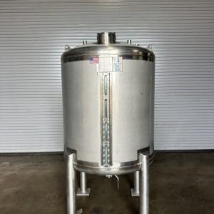 2018 Holloway Precision Stainless 300 Gallon Stainless Pressure Vessel Tank with Removable Top