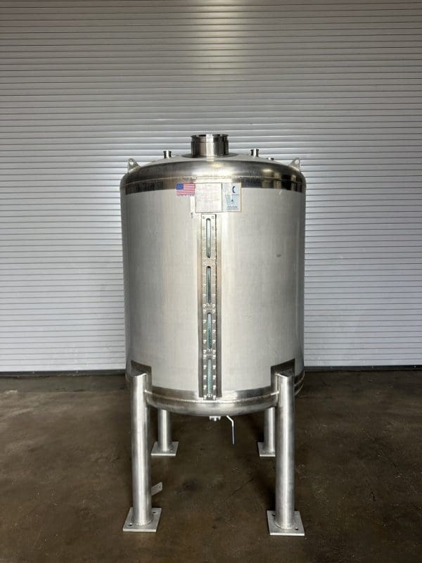 2018 Holloway Precision Stainless 300 Gallon Stainless Pressure Vessel Tank with Removable Top