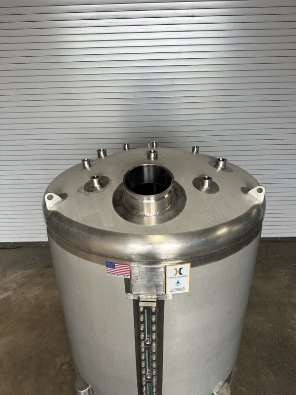 2018 Holloway Precision Stainless 300 Gallon Stainless Pressure Vessel Tank with Removable Top