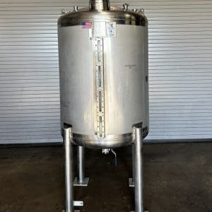 2018 Holloway Precision Stainless 300 Gallon Stainless Pressure Vessel Tank with Removable Top