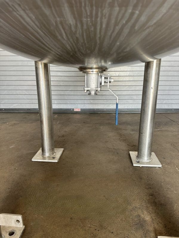 2018 Holloway Precision Stainless 300 Gallon Stainless Pressure Vessel Tank with Removable Top