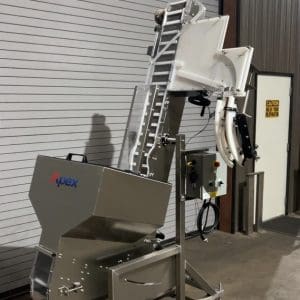 APEX Waterfall Style Cap Sorter Elevator Feeder