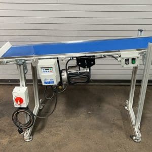 11" x 60" Long Stainless Incline Food Conveyor