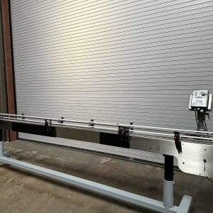 Conveyor 4.5 x 14' L Stainless Bottle Conveyor, Serial #1223-06